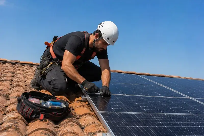 Maintenance et monitoring de panneaux solaires à Sallèles-d'Aude